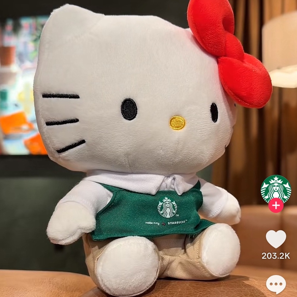 Hello Kitty Starbucks Plush toy
